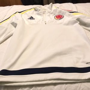 Adidas 1/4 zip Colombia  sweater